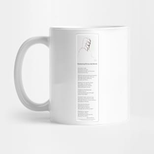 Awakening Divine Self Worth, sketch of Jesus Mug